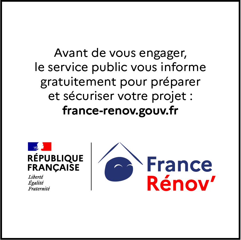Bannière carrée France Renov'