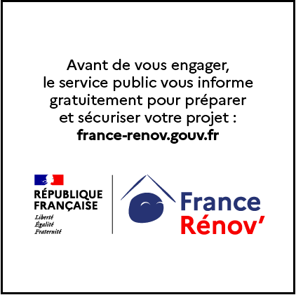 Bannière carrée France Renov'