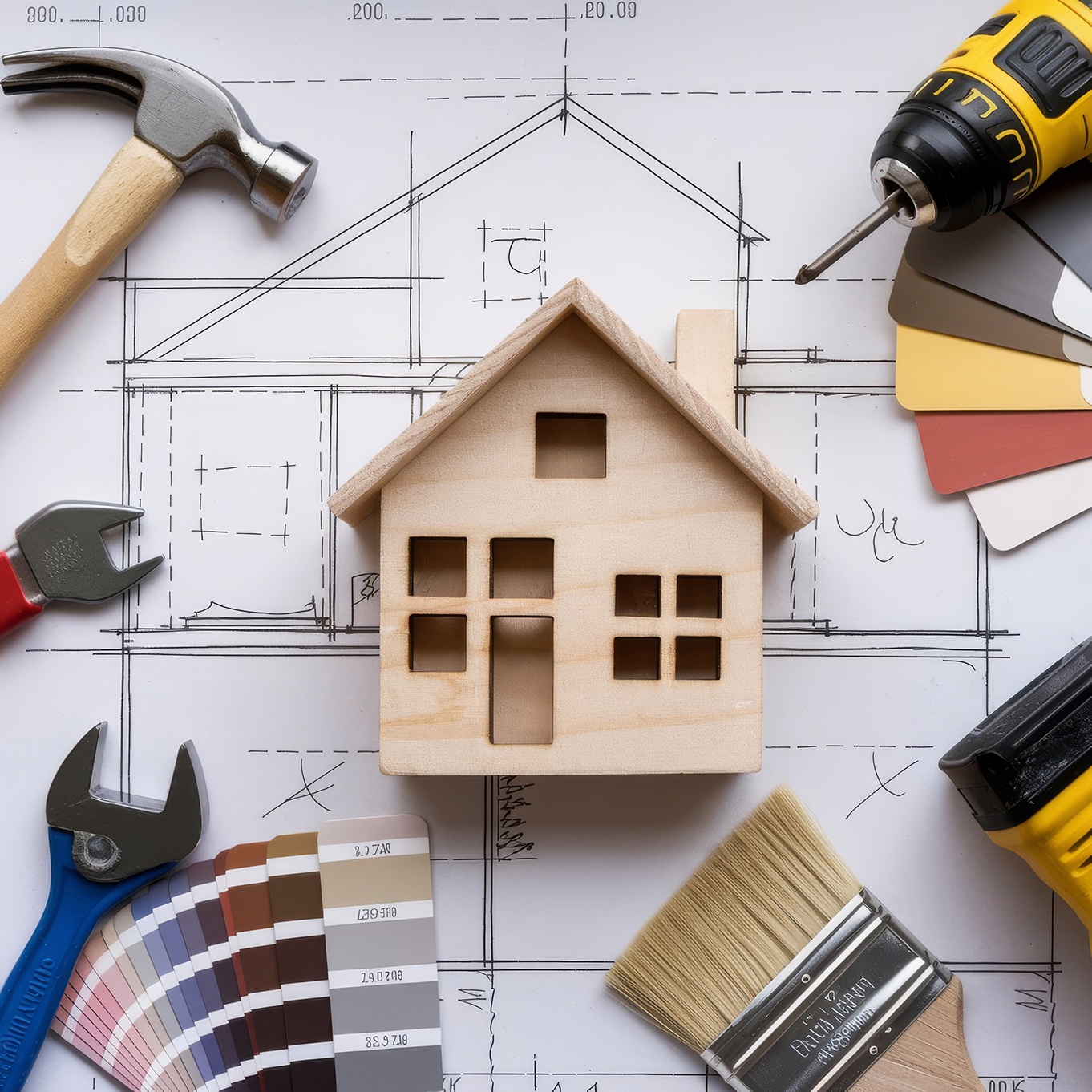 Rénovation globale d'une maison individuelle